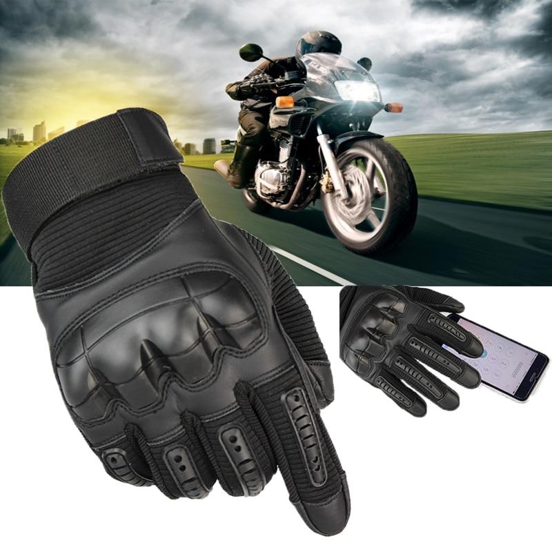 Luvas para motoqueiro com proteção térmica